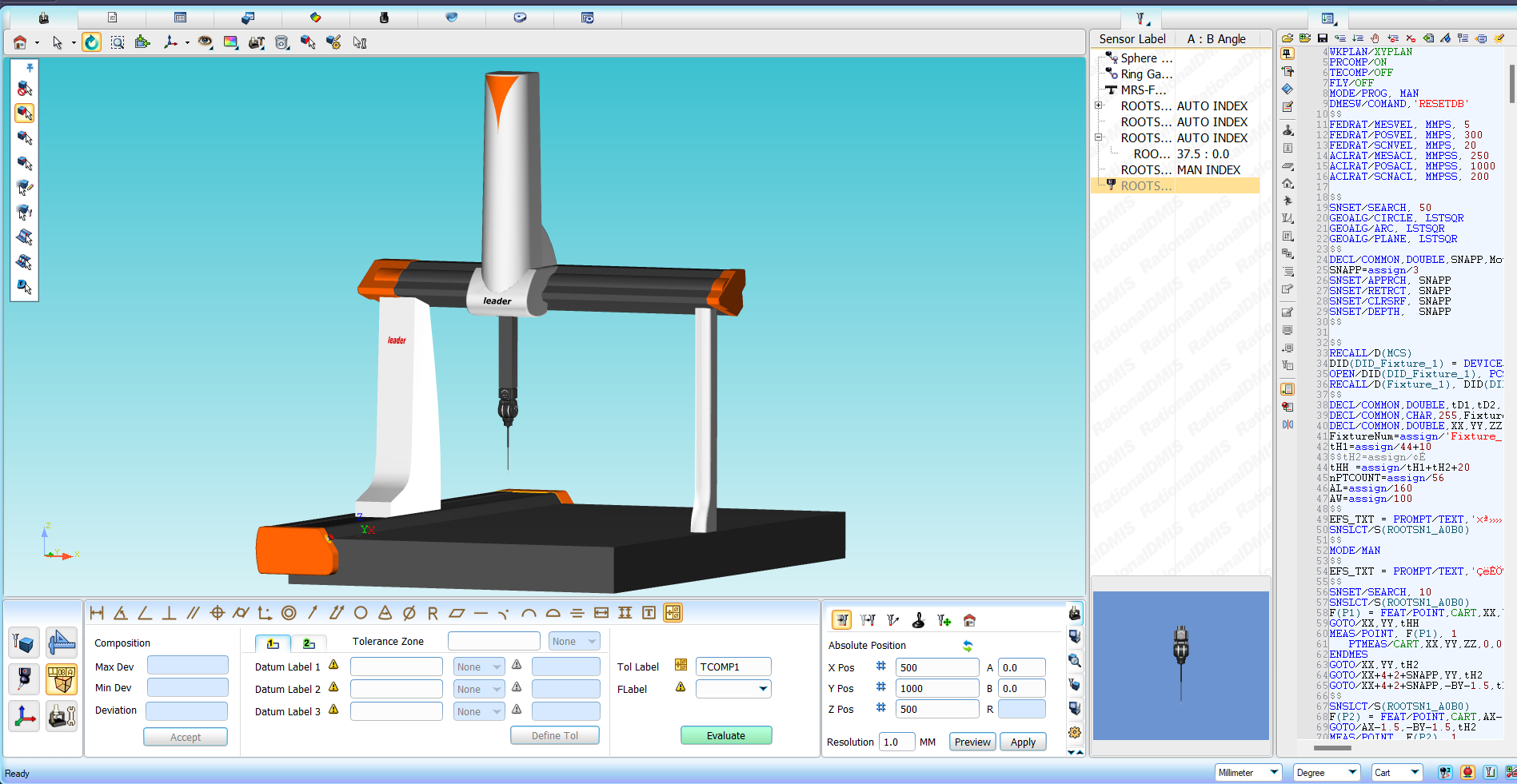 Rational DMIS: Nền tảng đo lường CMM thông minh