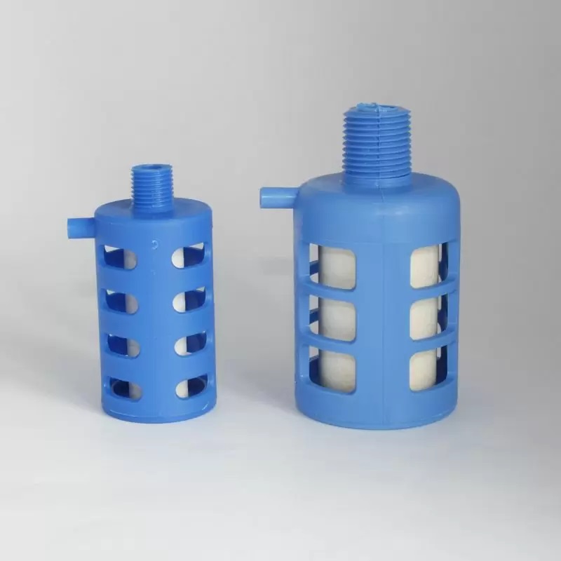 Bộ lọc hơi dầu máy bơm chân không bằng sợi vi thể vỏ nhựa nylon, dùng cho lọc khí xả giảm ô nhiễm phòng thí nghiệm, lưu lượng tối đa 5 m³/giờ (83 I/phút) x kích thước ren kết nối 1/2 inch NPT, hiệu: Agar Scientific, mã hàng: AGG3623