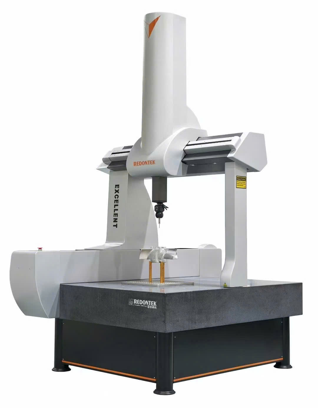 Máy đo tọa độ 3 chiều (CMM) loại cầu (Bridge Type) tự động cao cấp, vận hành bằng động cơ Servo và hệ thống đệm khí, hành trình đo 800x1000x600mm, hãng Redontek. Mã hàng: Excellent NCE 8106