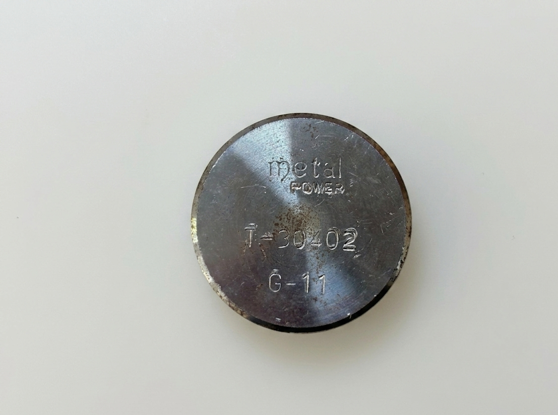 Mẫu chuẩn đối chứng CRM cho mác hợp kim thép, hãng Metal Power. Mã hàng: T-30402 G-11