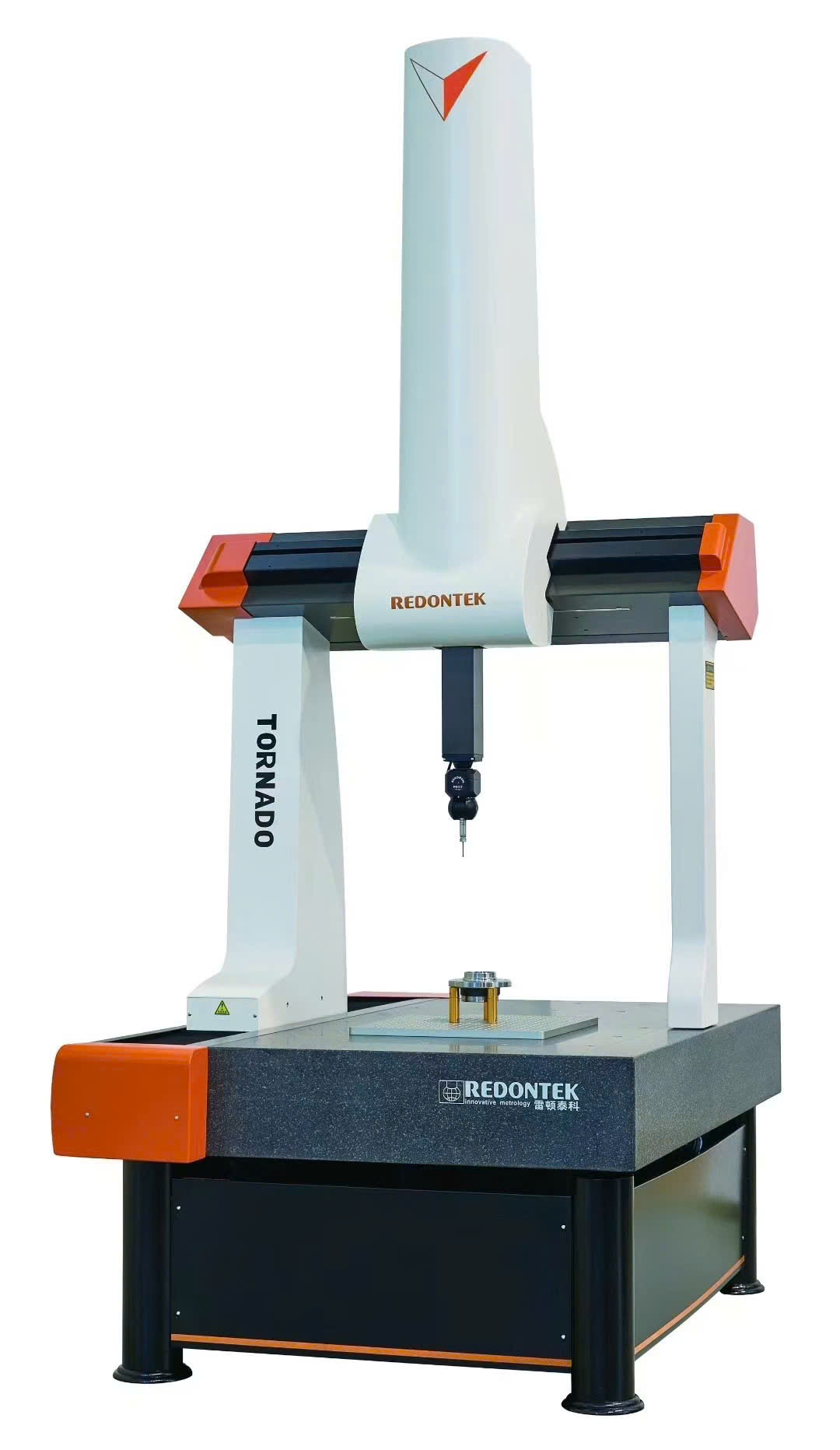 Máy đo tọa độ 3 chiều (CMM) loại cầu (Bridge Type) tự động, vận hành bằng động cơ Servo và hệ thống đệm khí, hành trình đo 600x800x600mm, hãng Redontek. Mã hàng: Tornado NCA686