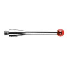 Kim đo tiếp xúc đầu bi Ruby, vật liệu thân bằng hợp kim không gỉ, ren kết nối M2, đường kính bi 3mm - chiều dài 20mm, hãng Renishaw. Mã hàng: A-5000-4160