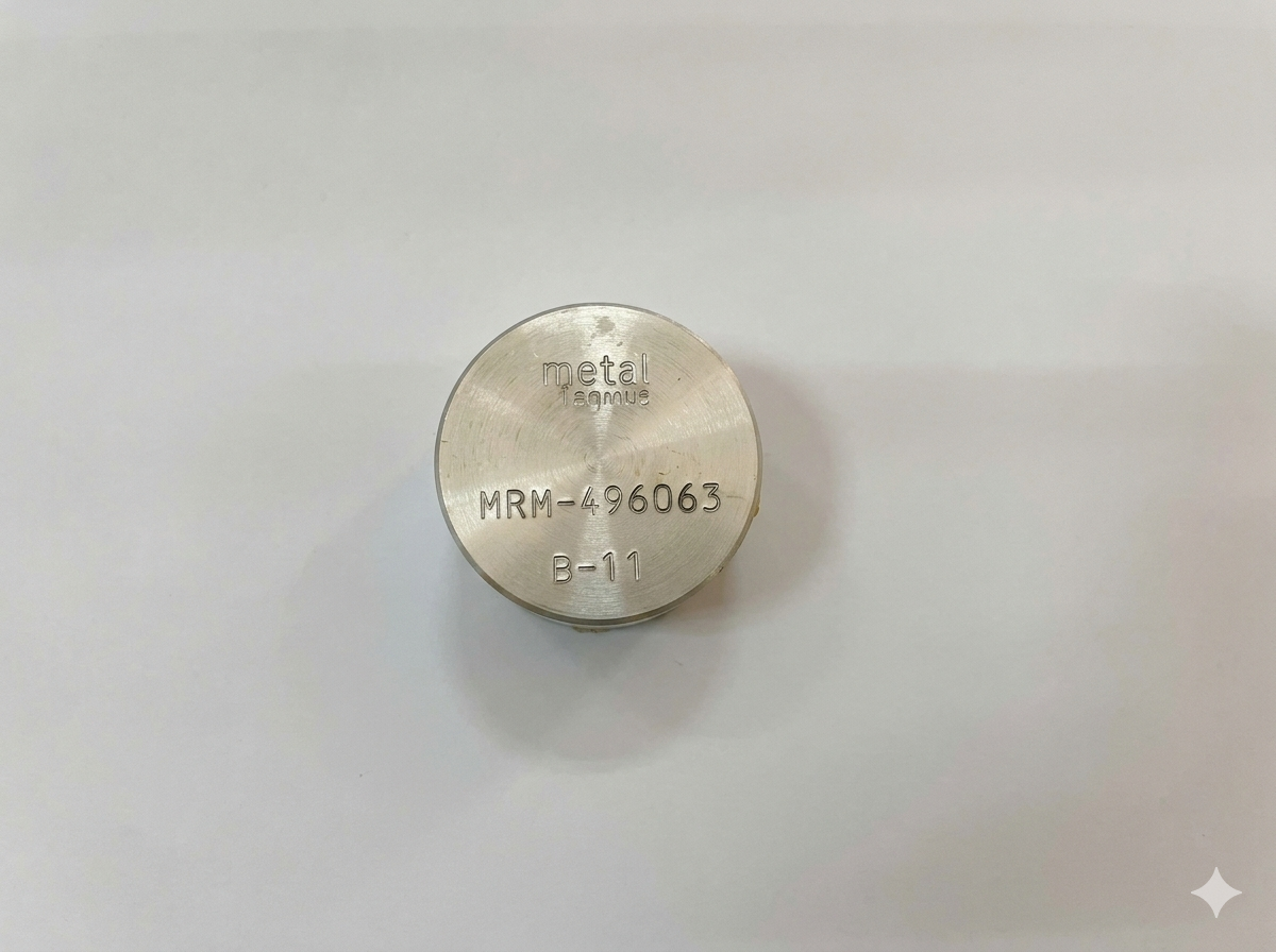 Mẫu chuẩn đối chứng CRM cho mác hợp kim nhôm, hãng Metal Power. Mã hàng: A96063 B-11
