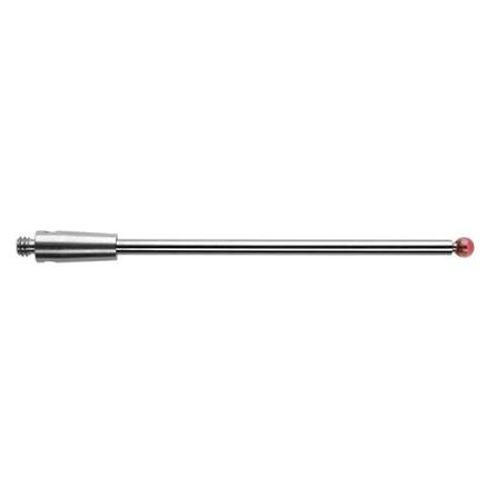 Kim đo tiếp xúc đầu bi Ruby, vật liệu thân bằng hợp kim không gỉ, ren kết nối M2, đường kính bi 2.0mm - chiều dài 40mm, hiệu: Renishaw A-5003-0037